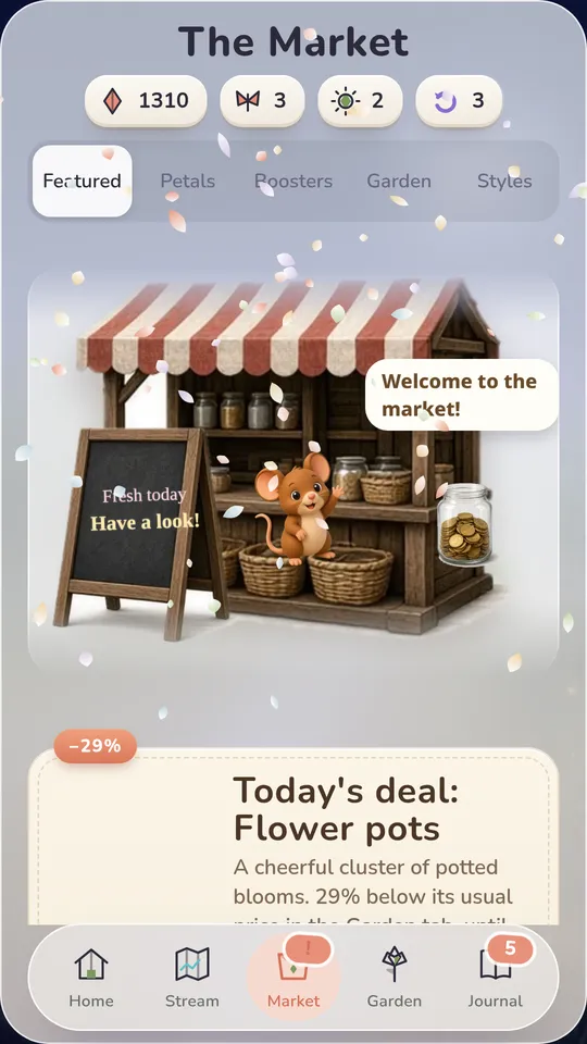 The garden shop